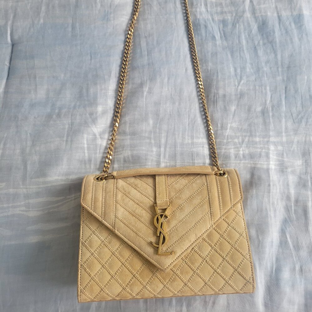 Yves St. Laurent Beige Bag